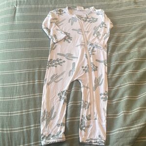 Spearmint Love Cactus Footless Pajamas